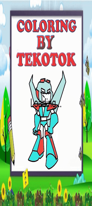 Robot Coloring Screenshot 0