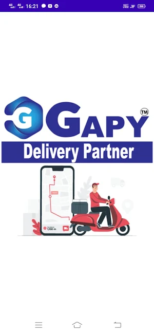 Gapy Delivery Partner Screenshot 1