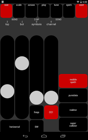 MISUCO2 touch synth Screenshot 3