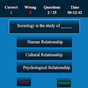 Sociology MCQ Screenshot 2