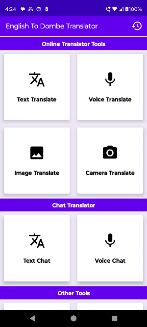 English To Dombe Translator Screenshot 0
