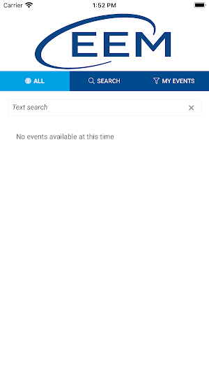 EEM Events Screenshot 1
