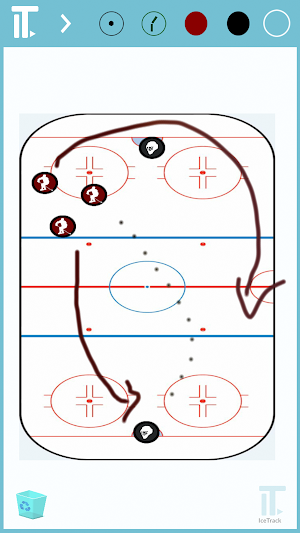 Icetrack Hockey Board Screenshot 2