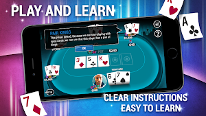 How to Play Poker - Learn Texas Holdem Offline Screenshot 2