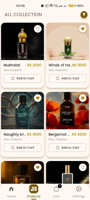 Abu Haashir Perfumes Screenshot 1