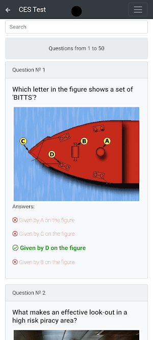 Navigation Support level CES Screenshot 1