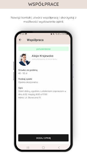 SOS Niania - znajdź opiekunkę Screenshot 3