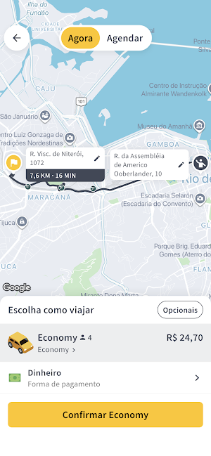 YesGo Passageiro Screenshot 3