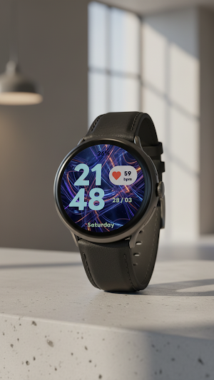 Quantum Pulse WatchFace Screenshot 2
