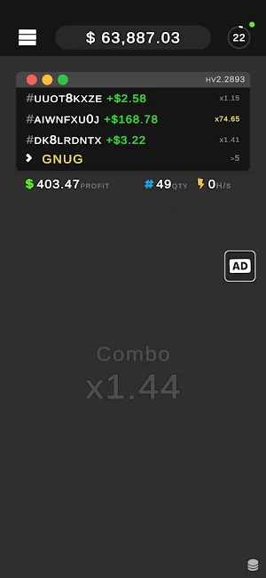 Hash Clicker: Crypto Money Sim Screenshot 0