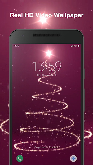 Christmas Tree Live Wallpaper Screenshot 2
