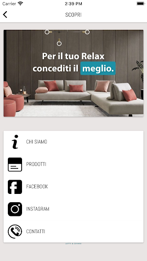 Maffeis Letti & Divani Screenshot 0
