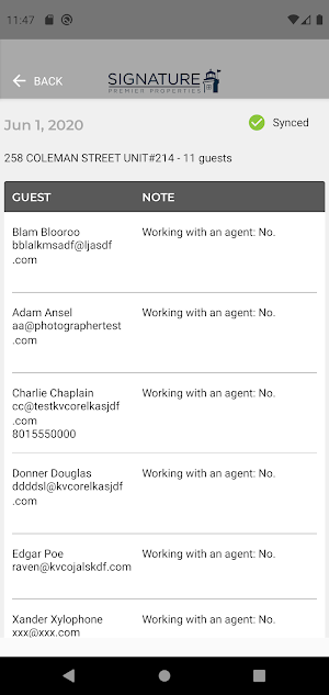 Signature Premier Open House Screenshot 1
