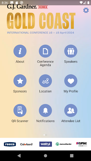 G.J. Gardner Homes Events Screenshot 1