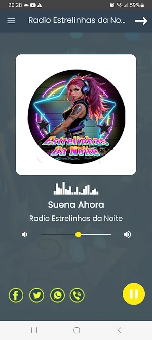 Radio Estrelinhas da Noite Screenshot 0