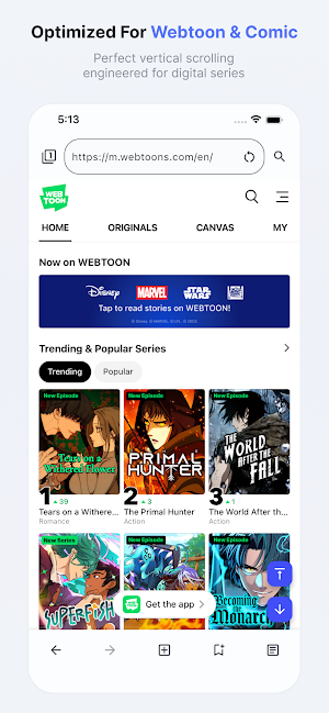 Sola: Comic Novel Browser Screenshot 0