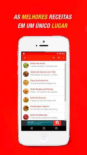 Receitas Vegetarianas Screenshot 3