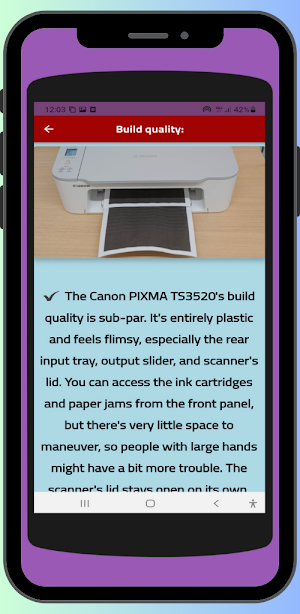 Canon PIXMA Wireless guide Screenshot 2