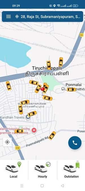 Delta Taxi - Trichy Screenshot 1