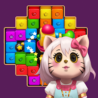 Kitty Girl Pop Blocks