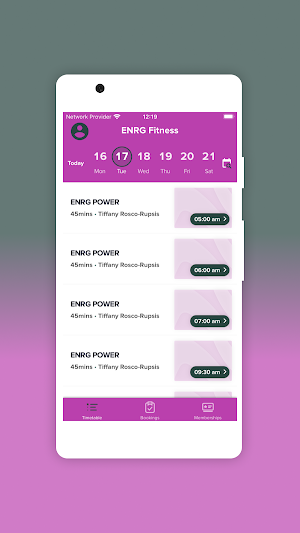 ENRG Fitness Screenshot 1
