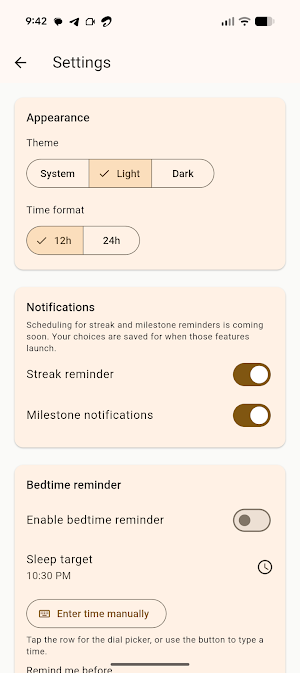 Arise: Streak Alarm Screenshot 1