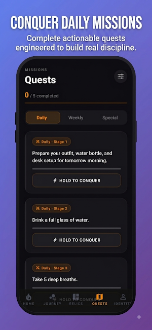 WinQuest: Gamified Habit AI Screenshot 2