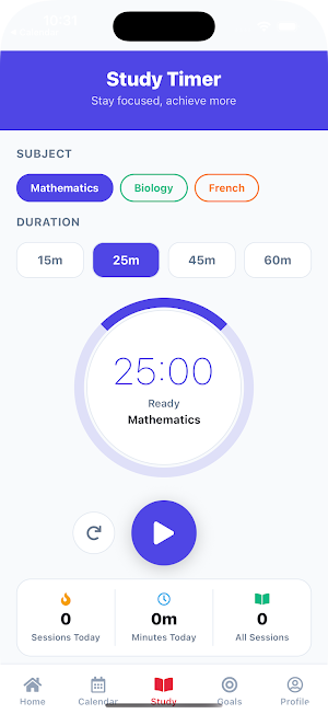 Sail Academic Planner Screenshot 0