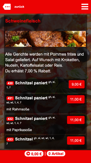 Pronto Pizza Screenshot 2