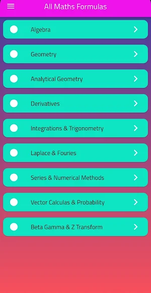 Maths Formulas Screenshot 0
