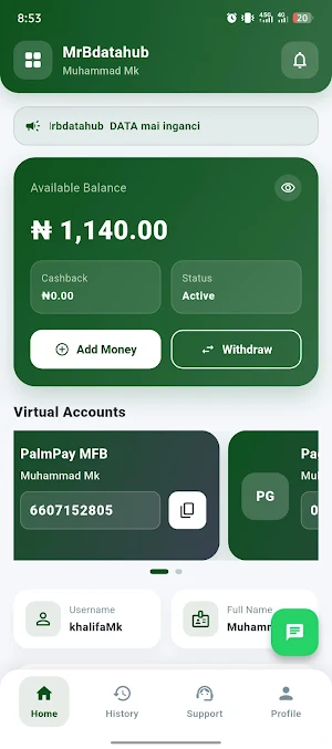 MrB Data Hub Screenshot 0
