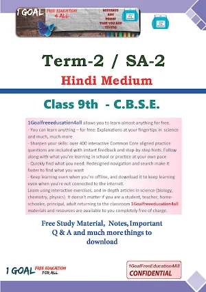 Class 9th Science Term-2 Hindi Medium Screenshot 0