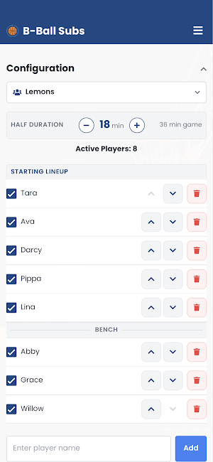 B-Ball Subs Screenshot 0