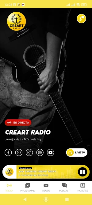 Creart Radio Screenshot 1