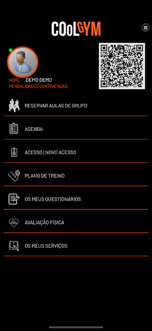 CoolGym App Screenshot 1