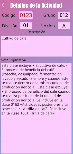CiiuApp Screenshot 3