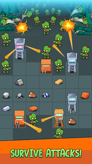Zombie Defense - Survival Game Screenshot 1