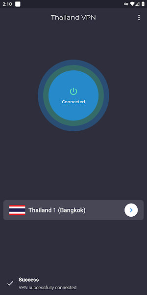 Thailand VPN - Get Thailand IP Screenshot 1