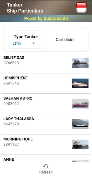 Tankers Ship Particulars Screenshot 3