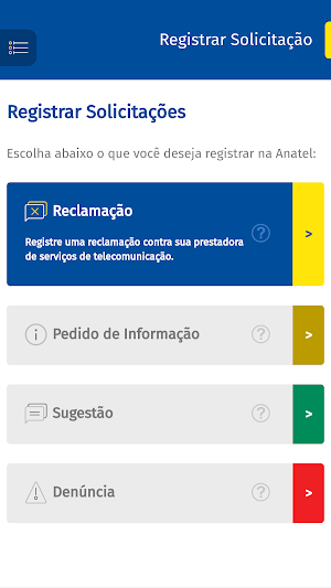 Anatel Consumidor Screenshot 2