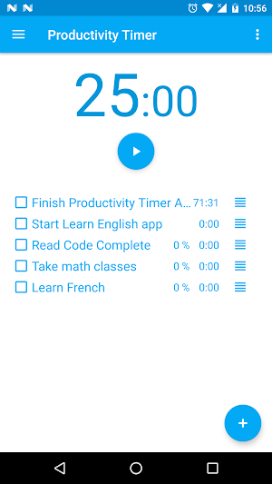 Productivity Timer : Stop Procrastinating Screenshot 0