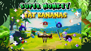 Monkey jungle run gorilla game Screenshot 3