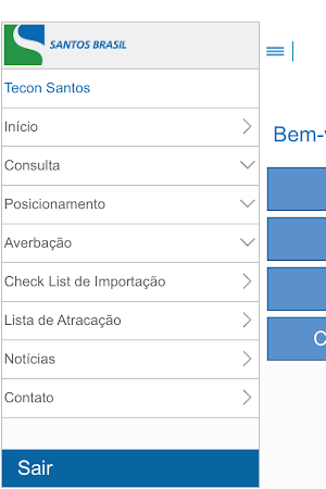 Santos Brasil APP Screenshot 3