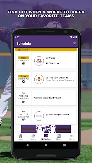Bellevue Bruins Screenshot 1
