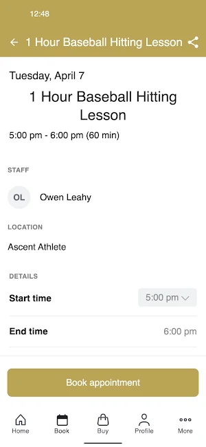 Ascent Athlete Screenshot 2