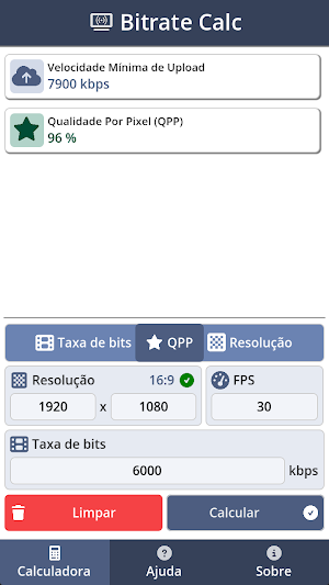 Bitrate Calc Screenshot 1