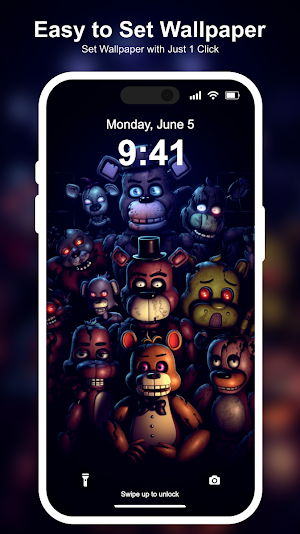 Freddy Fazbear HD Wallpaper Screenshot 2