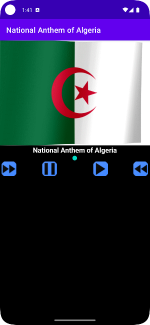 National Anthem of Algeria Screenshot 2