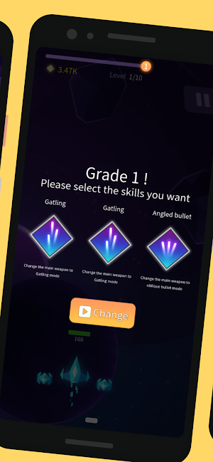 Neon Orbit Strike Screenshot 1