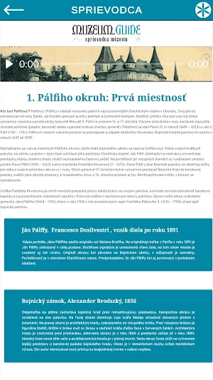 Muzeum.Guide Bojnice Screenshot 1